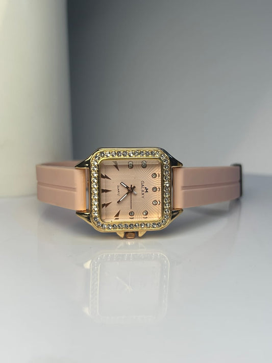 Galaxy Ladies Watch with Magnetic Lock