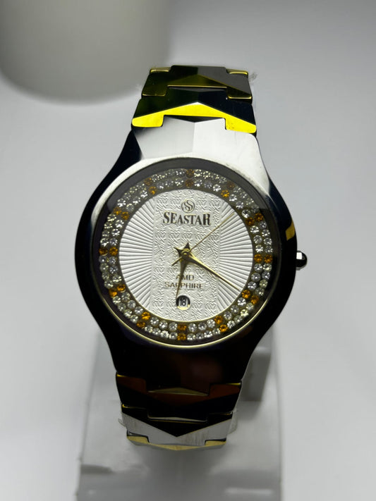 Seaster Stone AMD Watch with Double Color Luxury Watch
