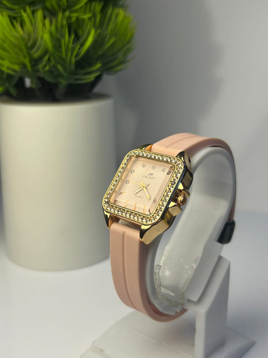 Galaxy Ladies Watch with Magnetic Lock